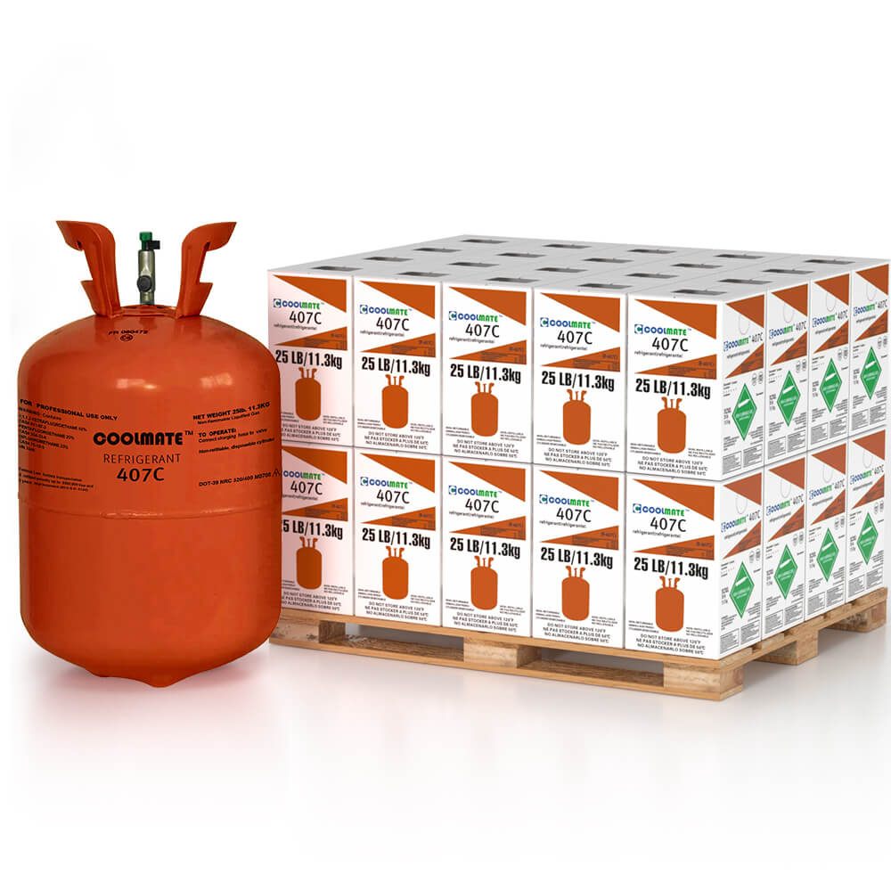 High-Purity R407C Refrigerant for HVAC