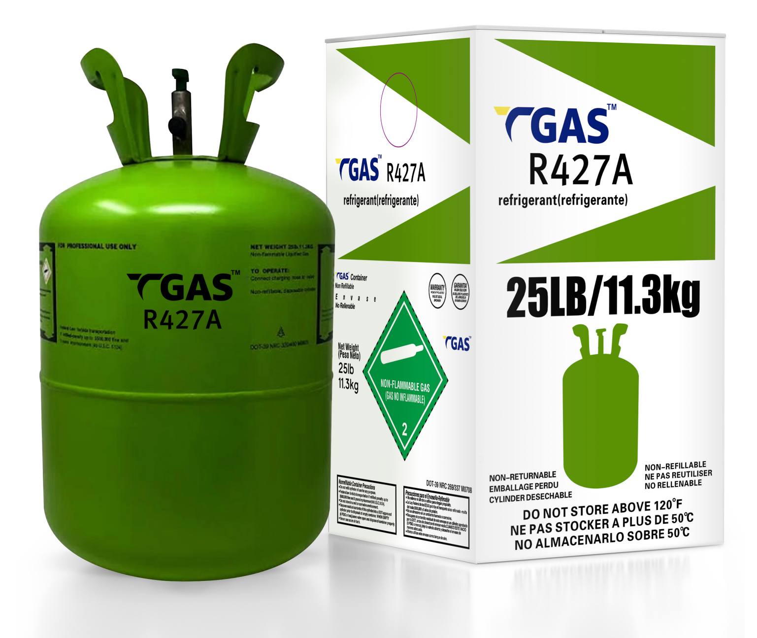Eco-Friendly R427A Refrigerant